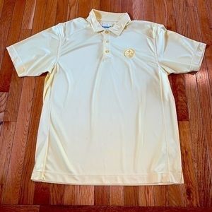 Cutter & Buck Men's Pale Yellow Polo